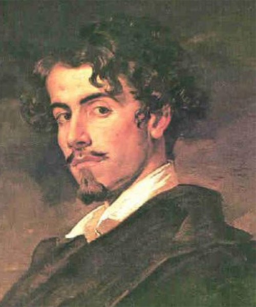 <b>Gustavo Adolfo</b> Bécquer retratado por su hermano Valeriano Bécquer - Gustavo-Adolfo-Becquer-pintado-por-su-hermano